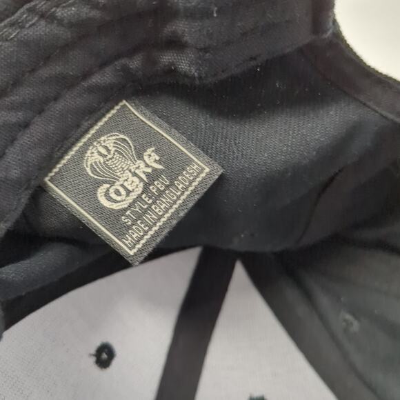 Best Crowd Management Strapback Hat Black One Size Embroidered Cobra - Picture 9 of 9